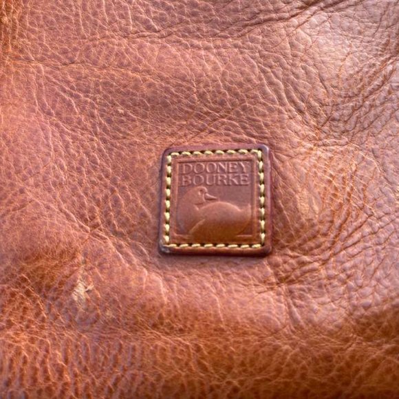 Dooney and Bourke Florentine Domed Buckle Satchel - Natural - Picture 6 of 16